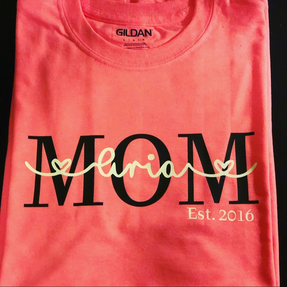 Custom Design MOM Tees
